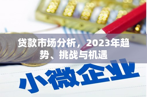 晋州贷款市场分析，2023年趋势、挑战与机遇