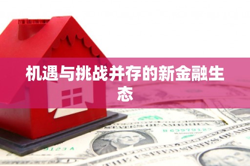 晋州机遇与挑战并存的新金融生态