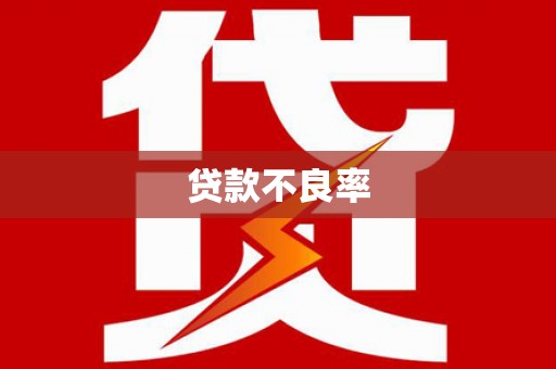 晋州贷款不良率