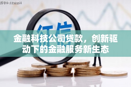 晋州金融科技公司贷款，创新驱动下的金融服务新生态