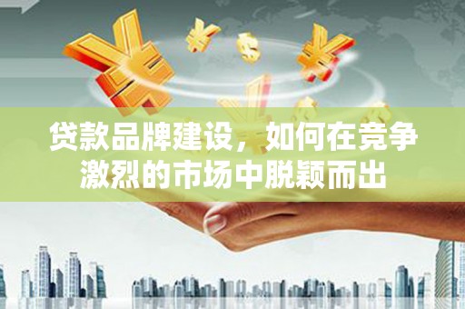 晋州贷款品牌建设，如何在竞争激烈的市场中脱颖而出