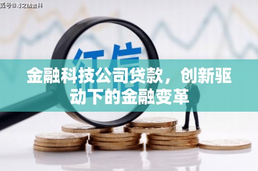 晋州金融科技公司贷款，创新驱动下的金融变革