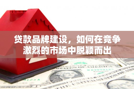 晋州贷款品牌建设，如何在竞争激烈的市场中脱颖而出