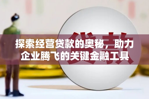 晋州探索经营贷款的奥秘，助力企业腾飞的关键金融工具