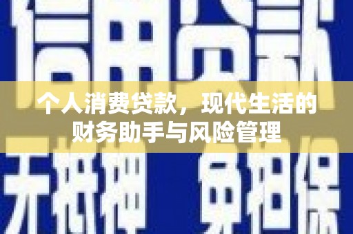 晋州个人消费贷款，现代生活的财务助手与风险管理