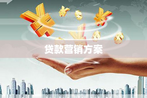 晋州贷款营销方案