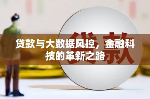 晋州贷款与大数据风控，金融科技的革新之路