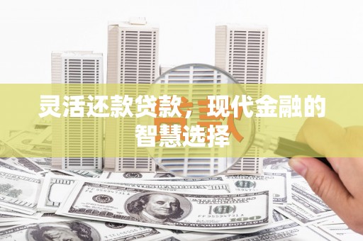 晋州灵活还款贷款，现代金融的智慧选择