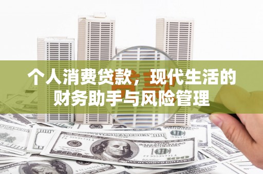 晋州个人消费贷款，现代生活的财务助手与风险管理