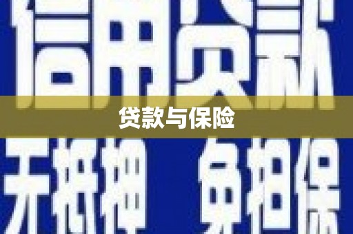 晋州贷款与保险