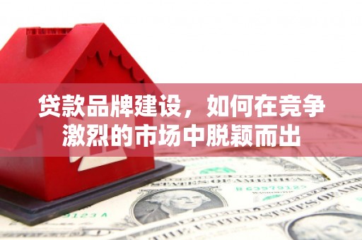晋州贷款品牌建设，如何在竞争激烈的市场中脱颖而出