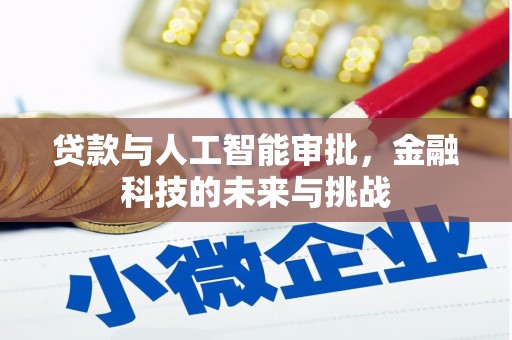 晋州贷款与人工智能审批，金融科技的未来与挑战