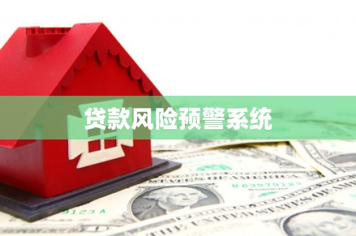 晋州贷款风险预警系统