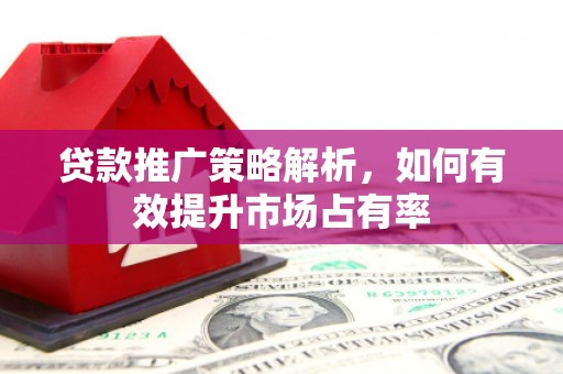 晋州贷款推广策略解析，如何有效提升市场占有率