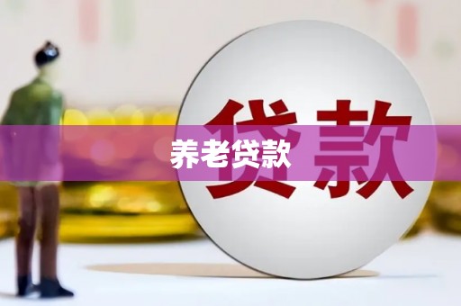 晋州养老贷款