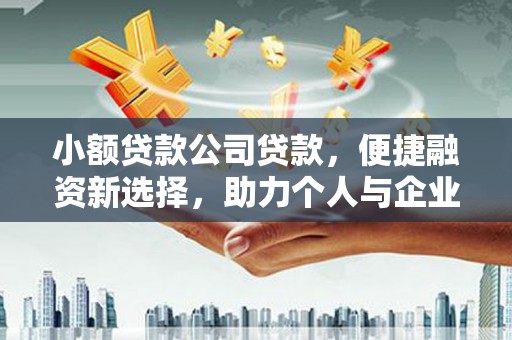 晋州小额贷款公司贷款，便捷融资新选择，助力个人与企业成长