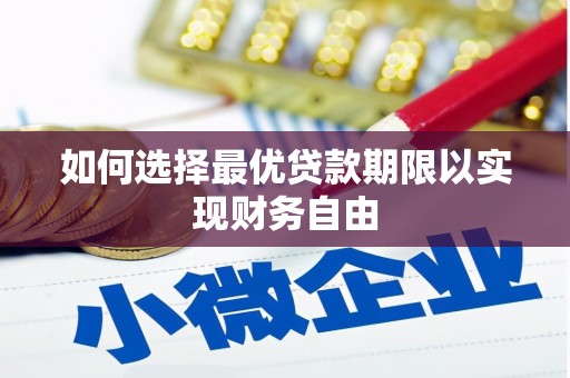 晋州如何选择最优贷款期限以实现财务自由