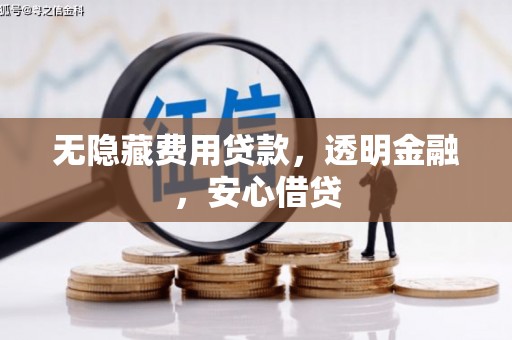 晋州无隐藏费用贷款，透明金融，安心借贷