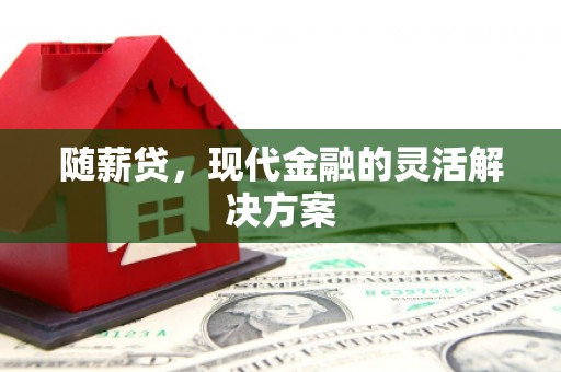 晋州随薪贷，现代金融的灵活解决方案
