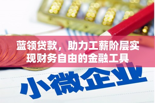 晋州蓝领贷款，助力工薪阶层实现财务自由的金融工具
