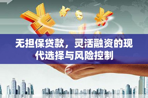 晋州无担保贷款，灵活融资的现代选择与风险控制