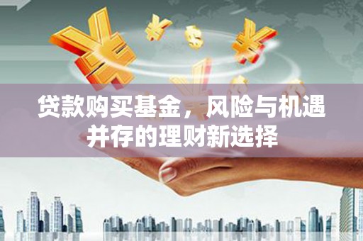晋州贷款购买基金，风险与机遇并存的理财新选择