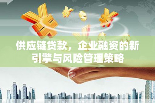晋州供应链贷款，企业融资的新引擎与风险管理策略