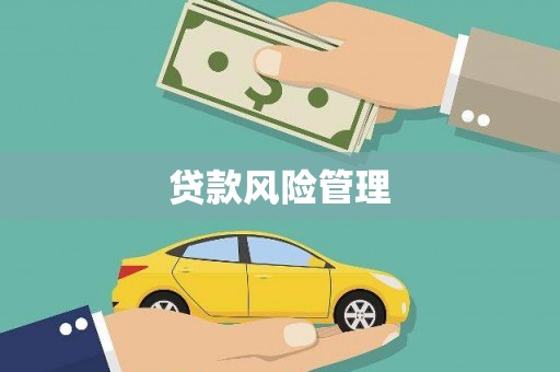 晋州贷款风险管理