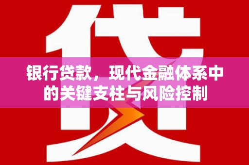 晋州银行贷款，现代金融体系中的关键支柱与风险控制