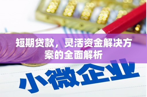晋州短期贷款，灵活资金解决方案的全面解析