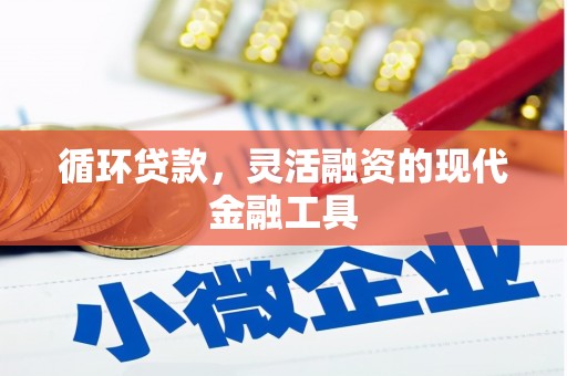 晋州循环贷款，灵活融资的现代金融工具
