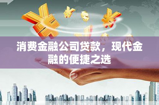 晋州消费金融公司贷款，现代金融的便捷之选