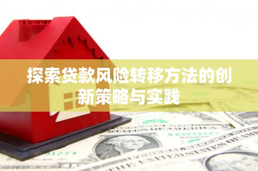 晋州探索贷款风险转移方法的创新策略与实践